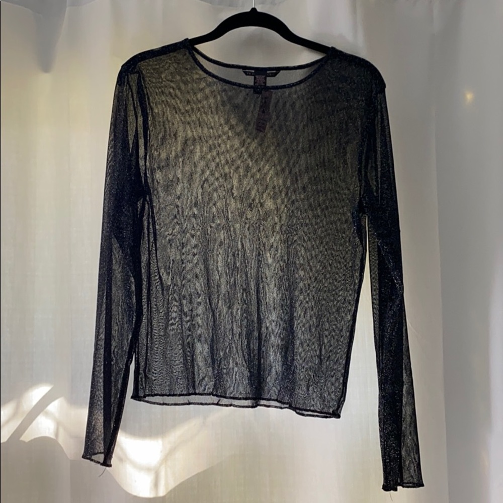 NWT Victoria Secret Sheer Top